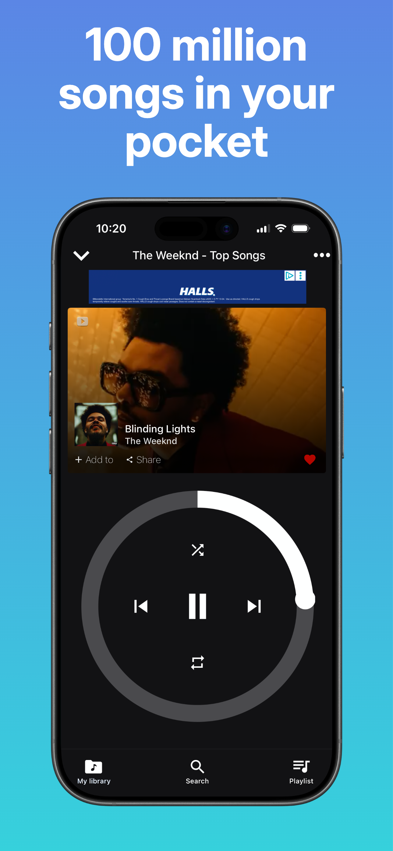 Trending Music app - 100 Million Songs In Your Pocket