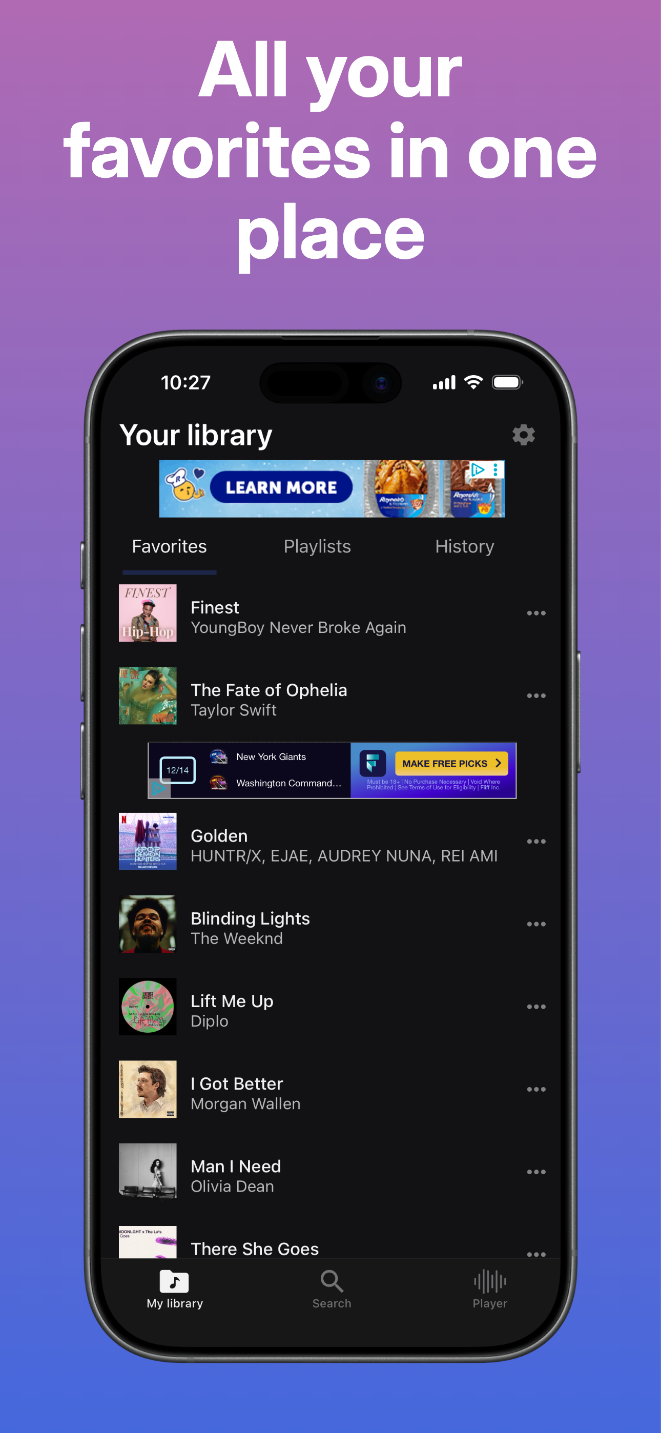 Trending Music app - All Your Favorites In One Place