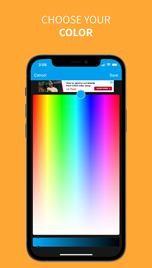 Trending Music app - Choose Your Color