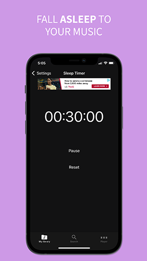 Trending Music app - Fall Asleep To Your Music